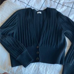 Wilfred front plunge cardigan